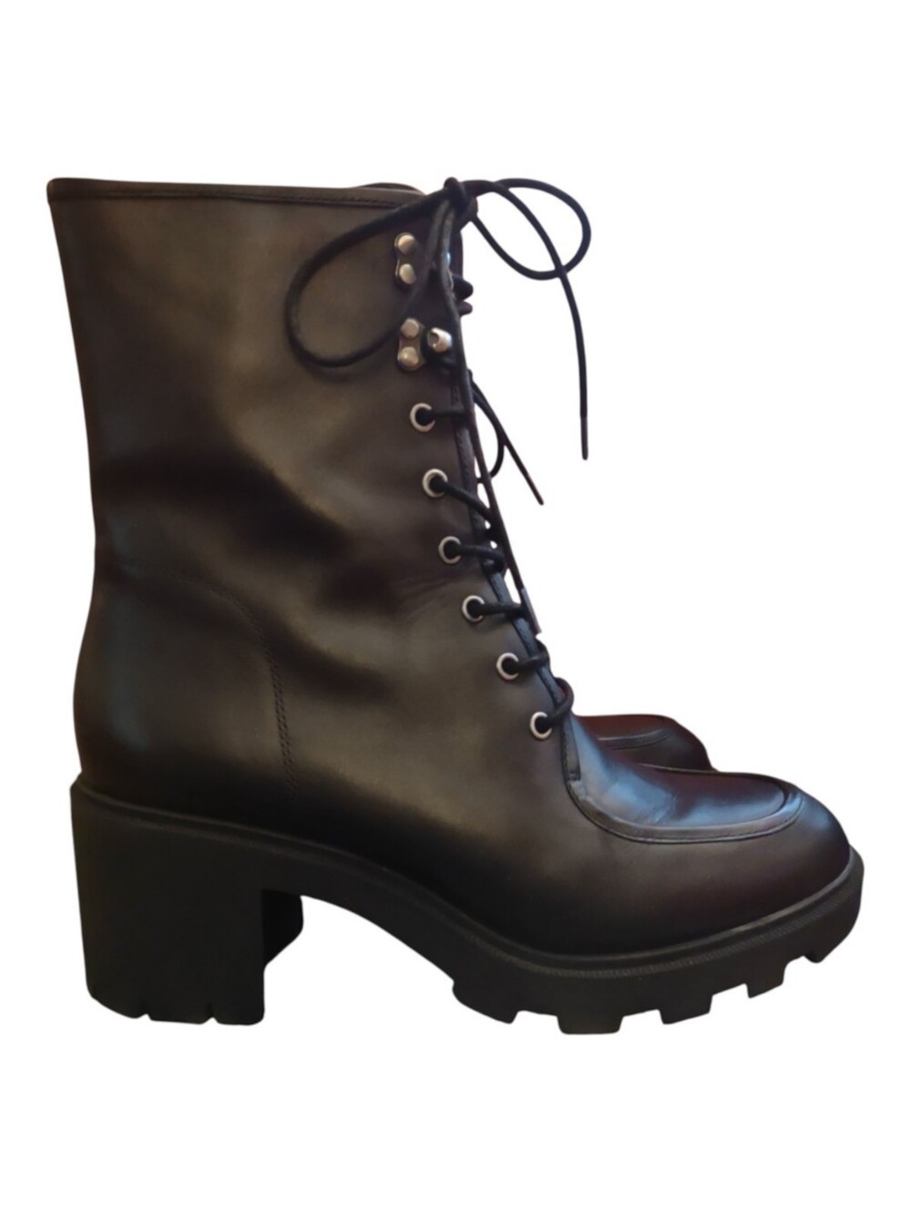 J. CREW Lace-up Combat Boot / 8.5